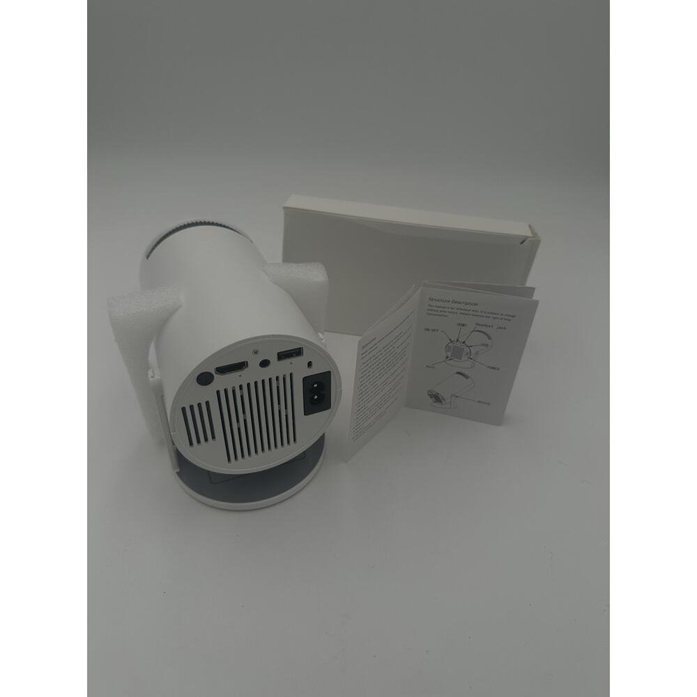 Mini Projector WiFi Bluetooth Portable Android iOS iPhone Compatible HD - Picture 3 of 3
